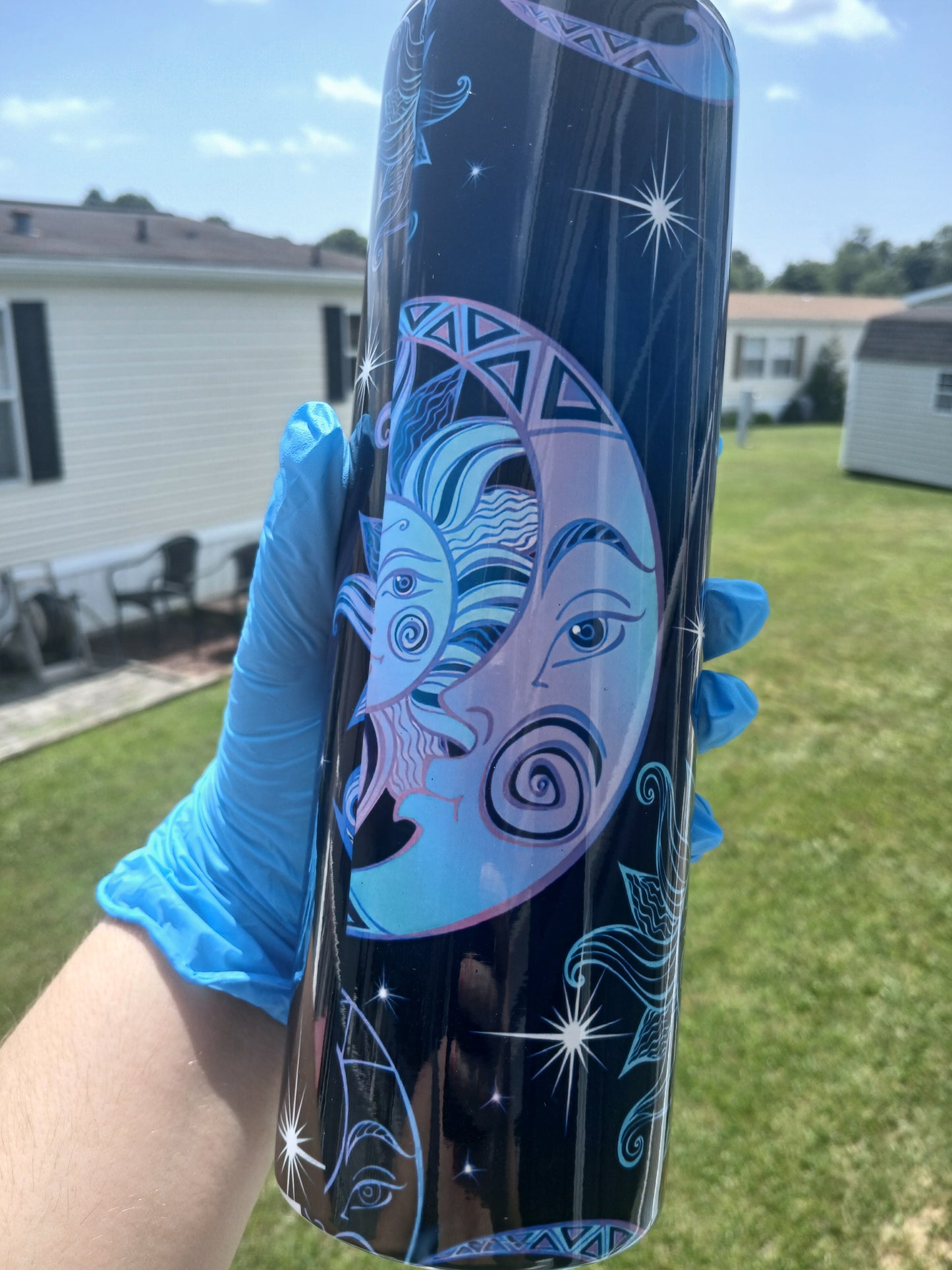 Sun and Moon 🌙 tumbler