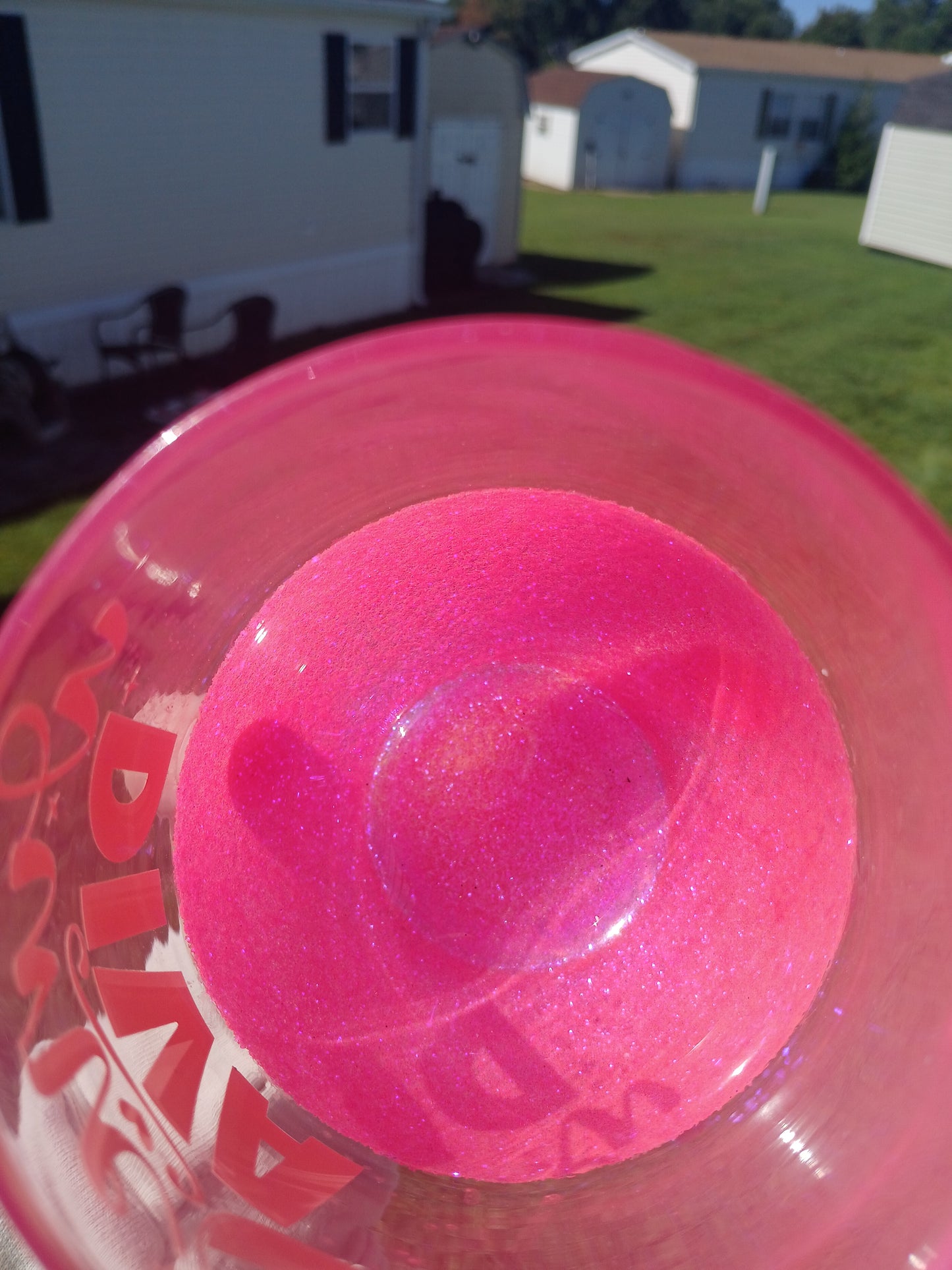 Wine Diva stemless Wine Glass