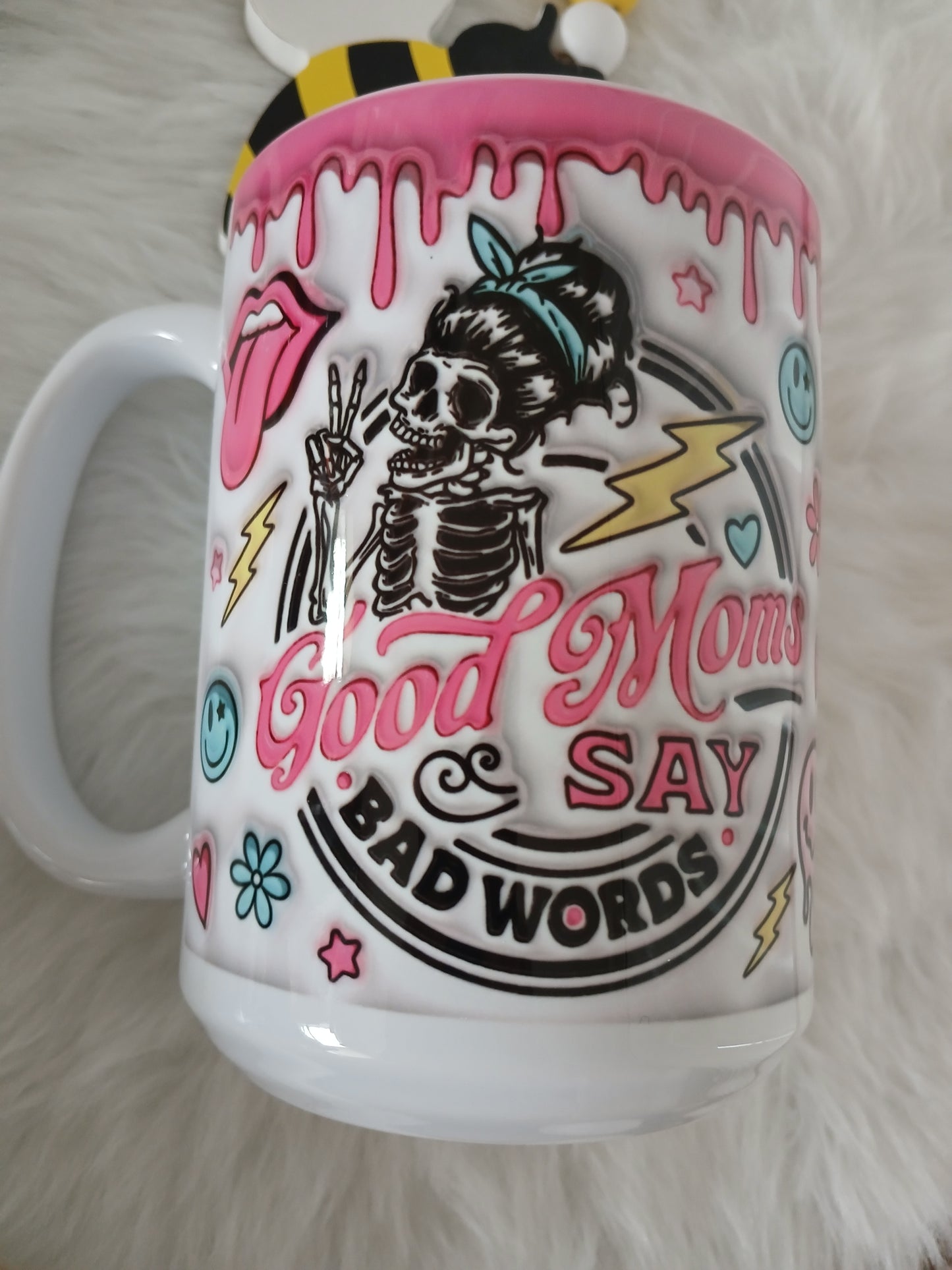 Good moms say bad words 15 oz mug