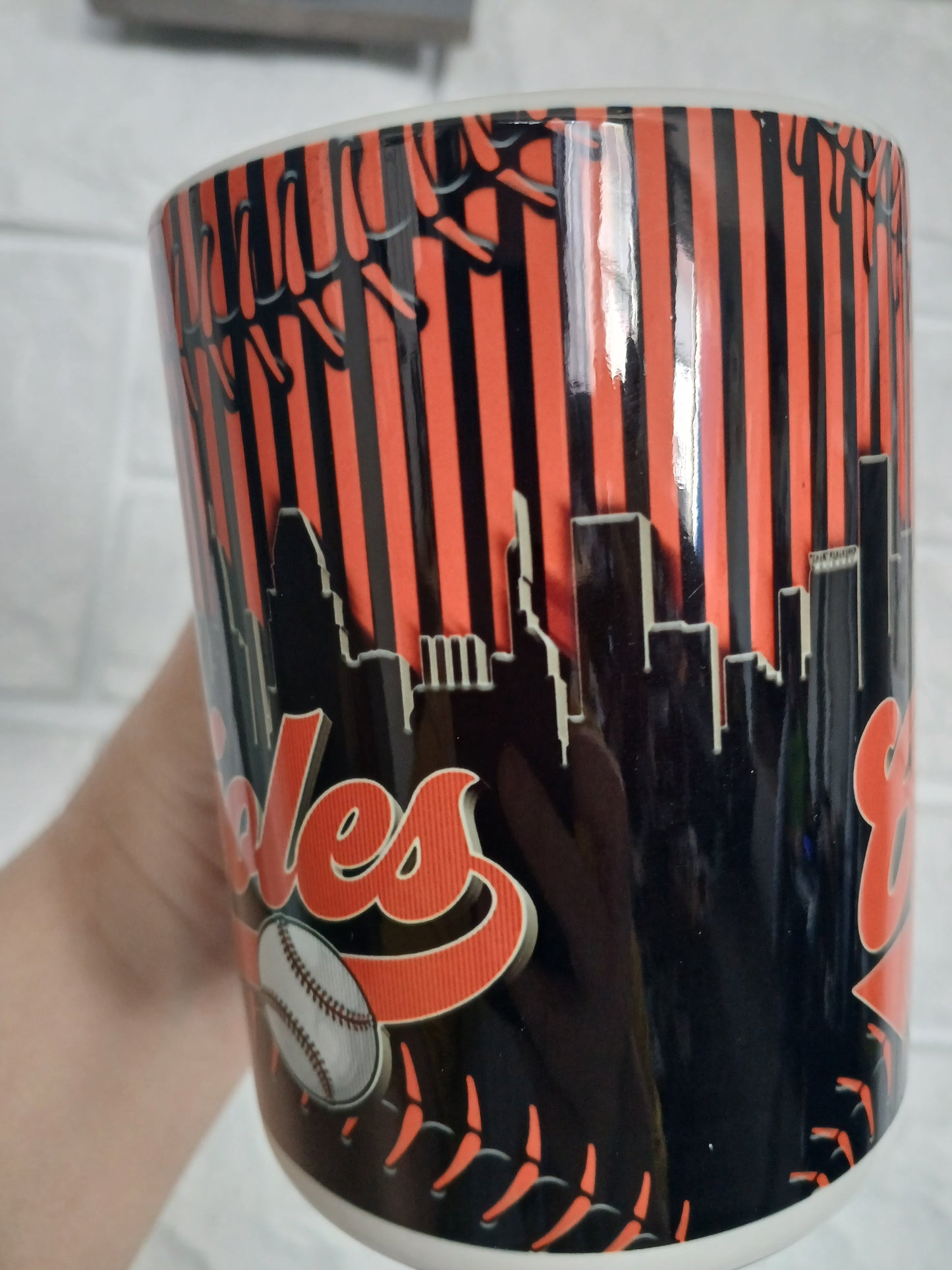 15 oz Baltimore Orioles mug