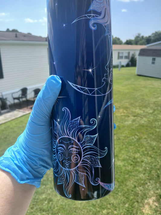 Sun and Moon 🌙 tumbler