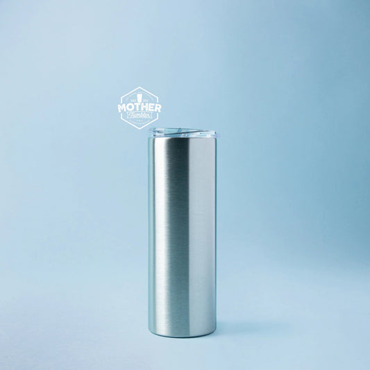 20 oz skinny stainless steel tumbler - Custom - Details in description