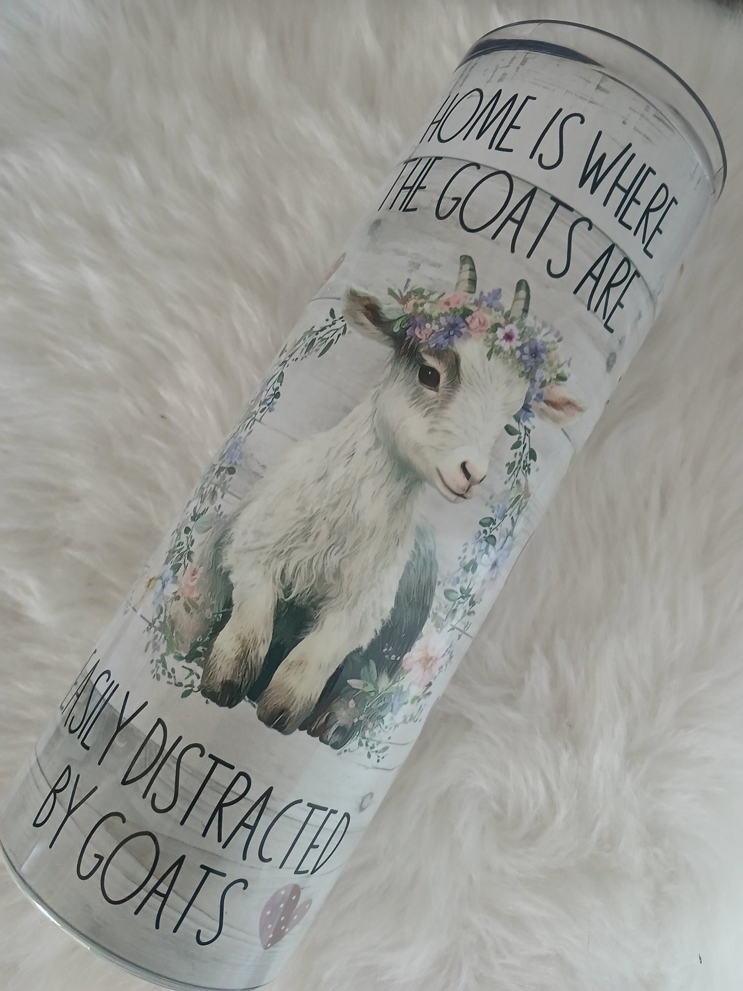 Just a Girl who Loves Goats 20 oz tumbler