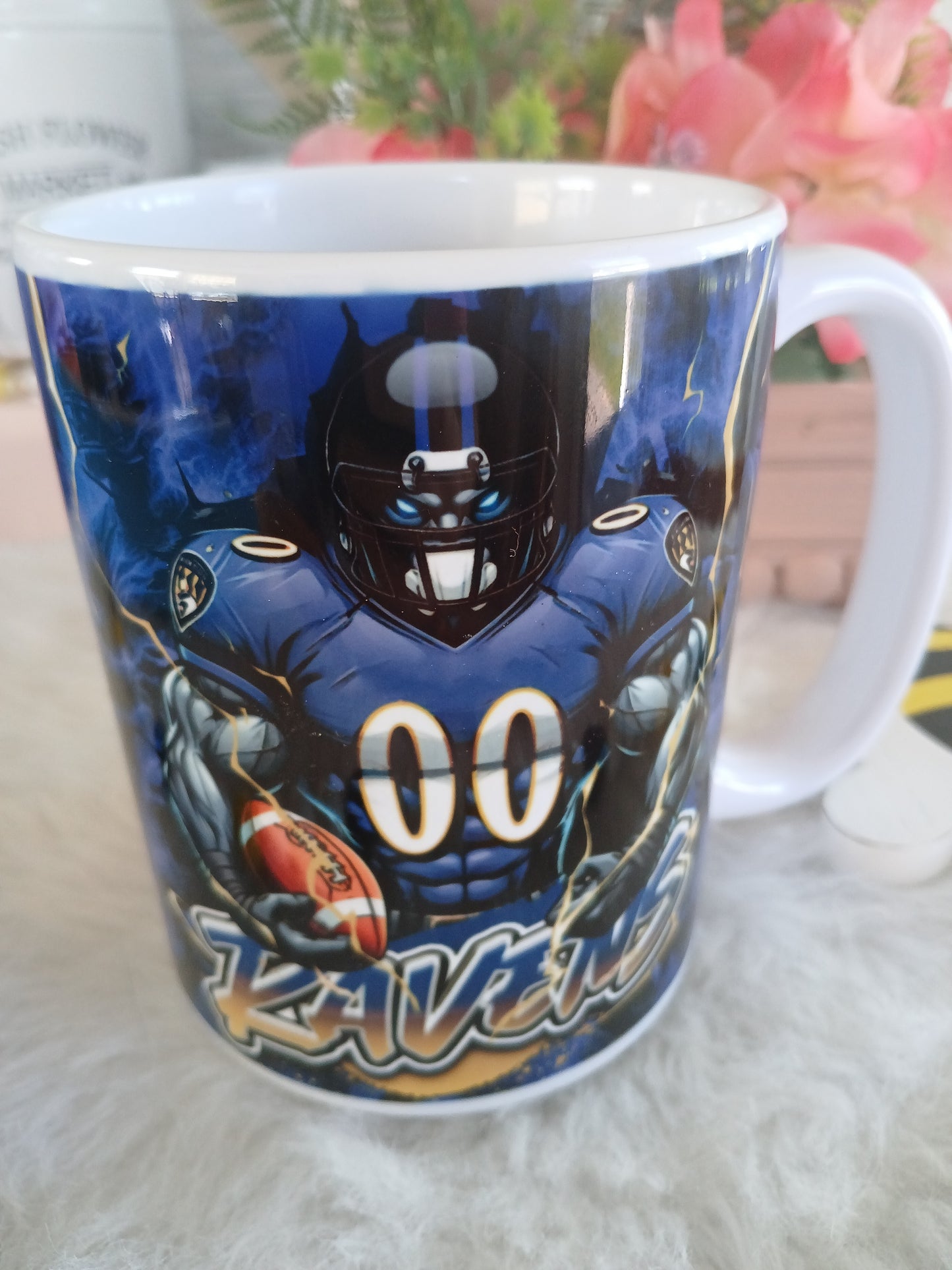 15 oz Baltimore Ravens mug