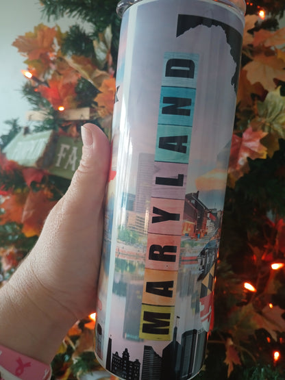Maryland 20 oz tumbler