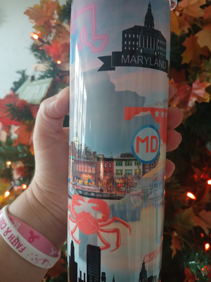 Maryland 20 oz tumbler