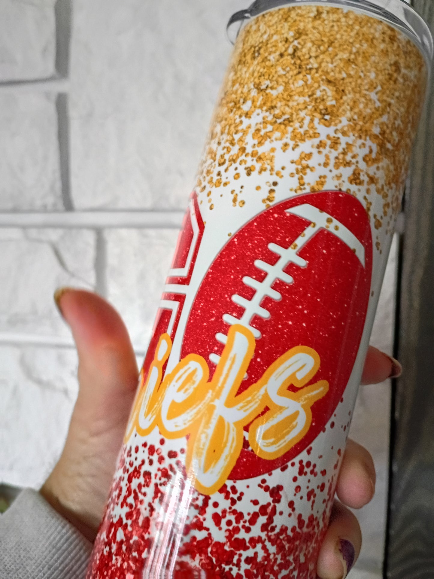 Go Chiefs 20 oz Stainless Steel Tumbler