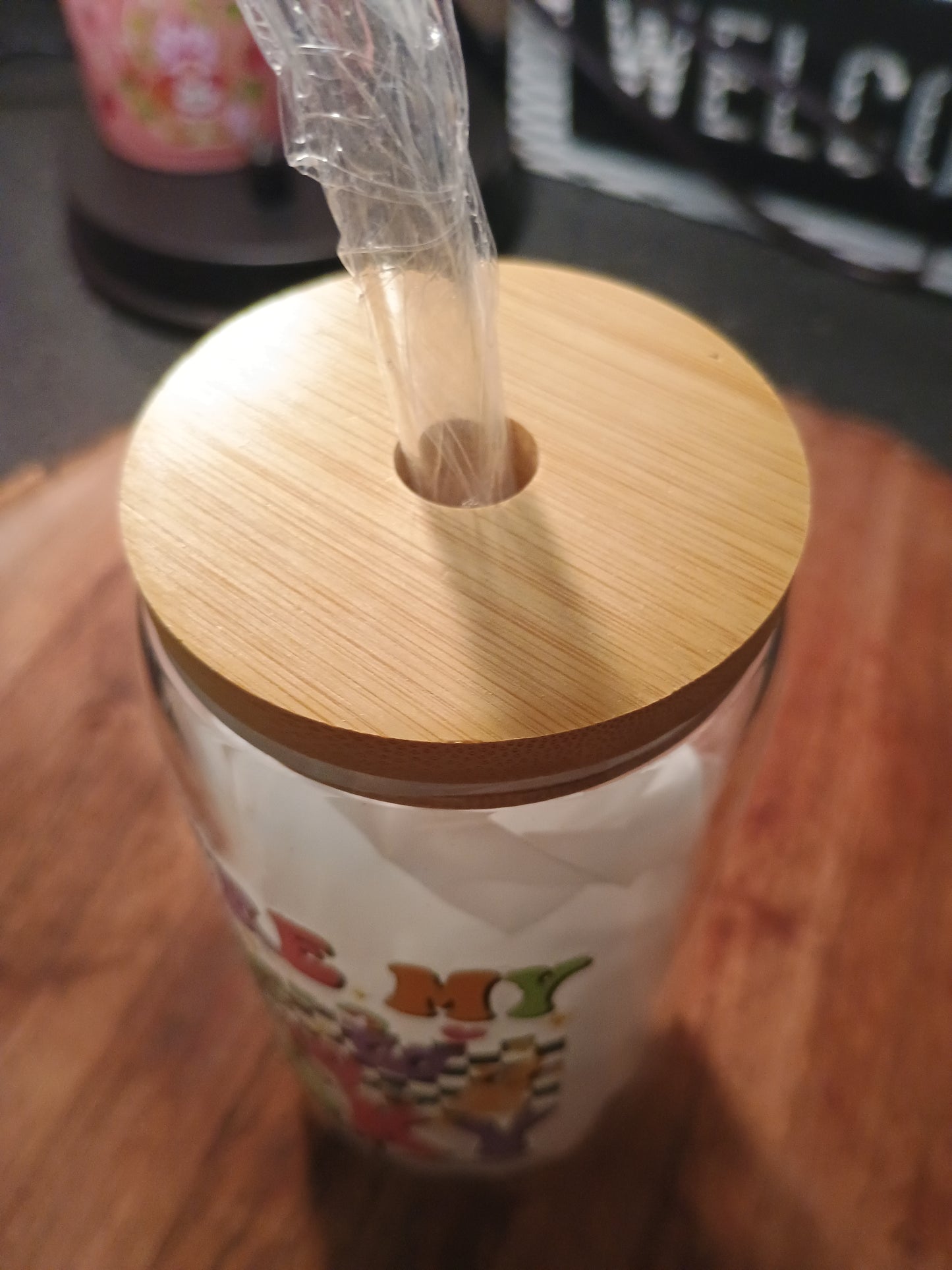 You're my lucky charm glass can