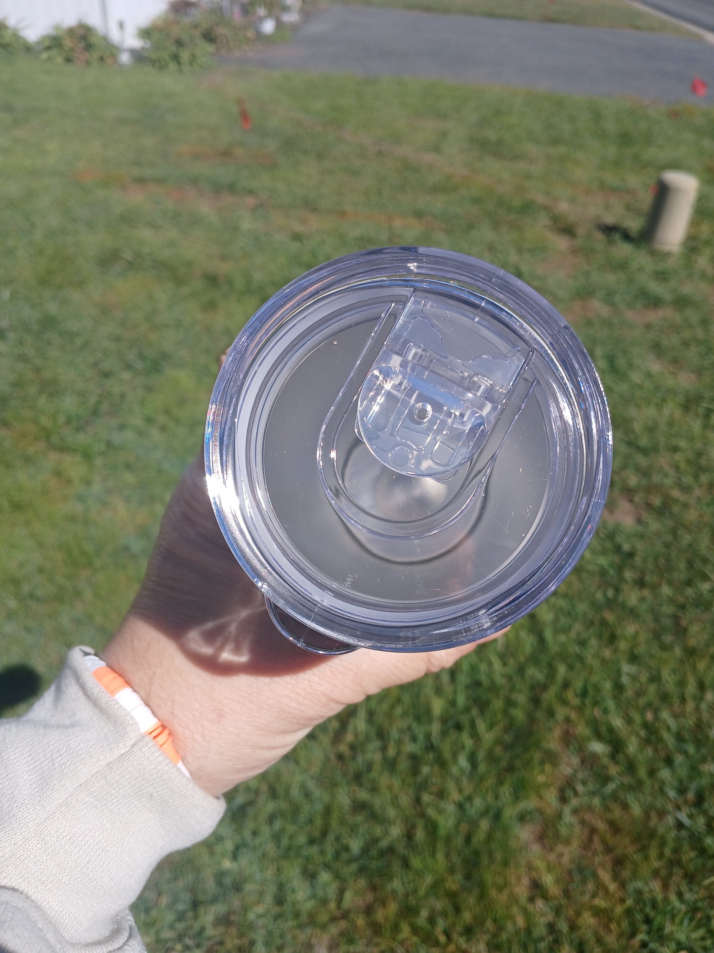 Fatherhood is a walk in the park 20 oz tumbler