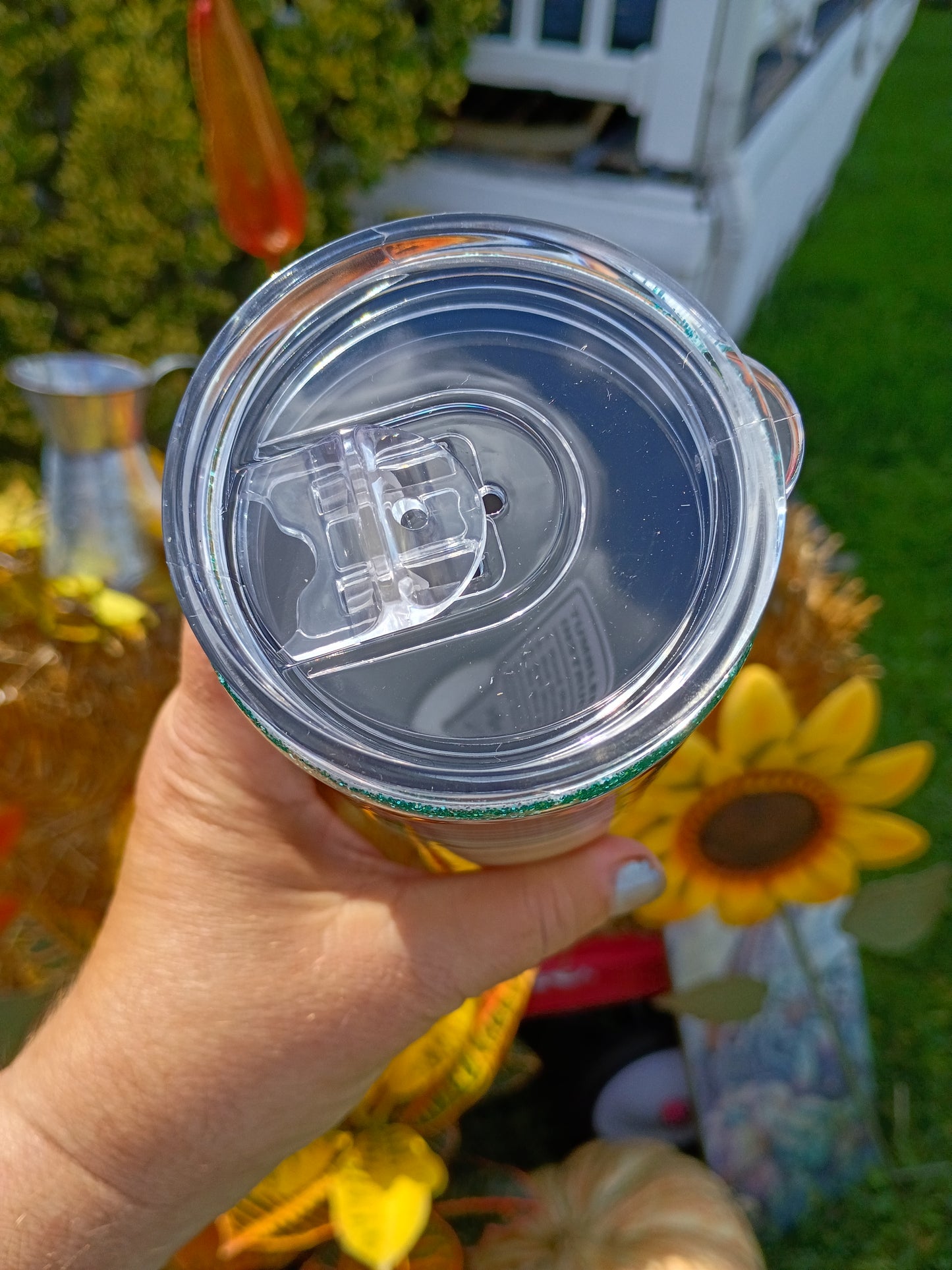 20 oz Desert Sunset Stainless Steel Tumbler with Lid