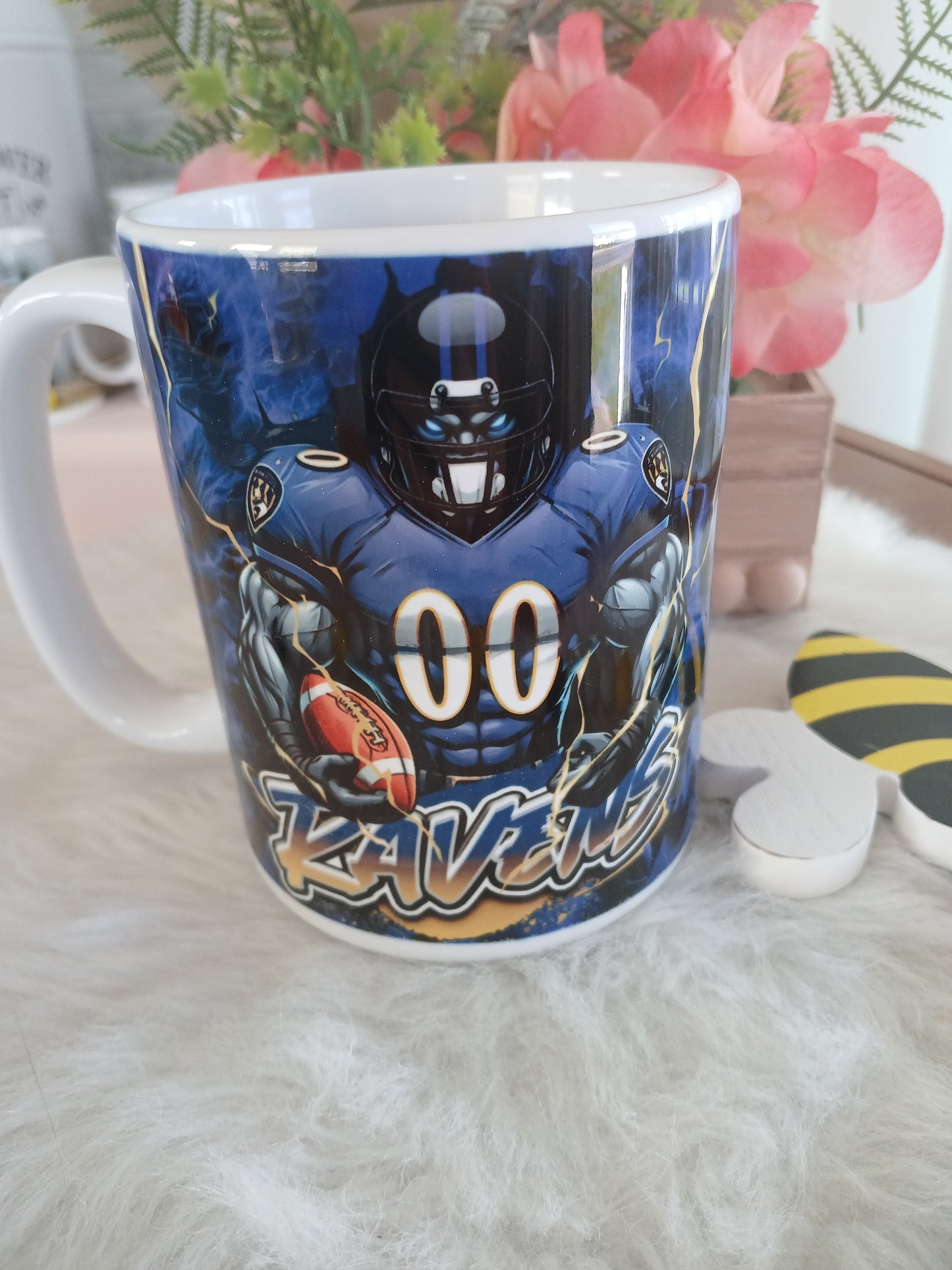 15 oz Baltimore Ravens mug