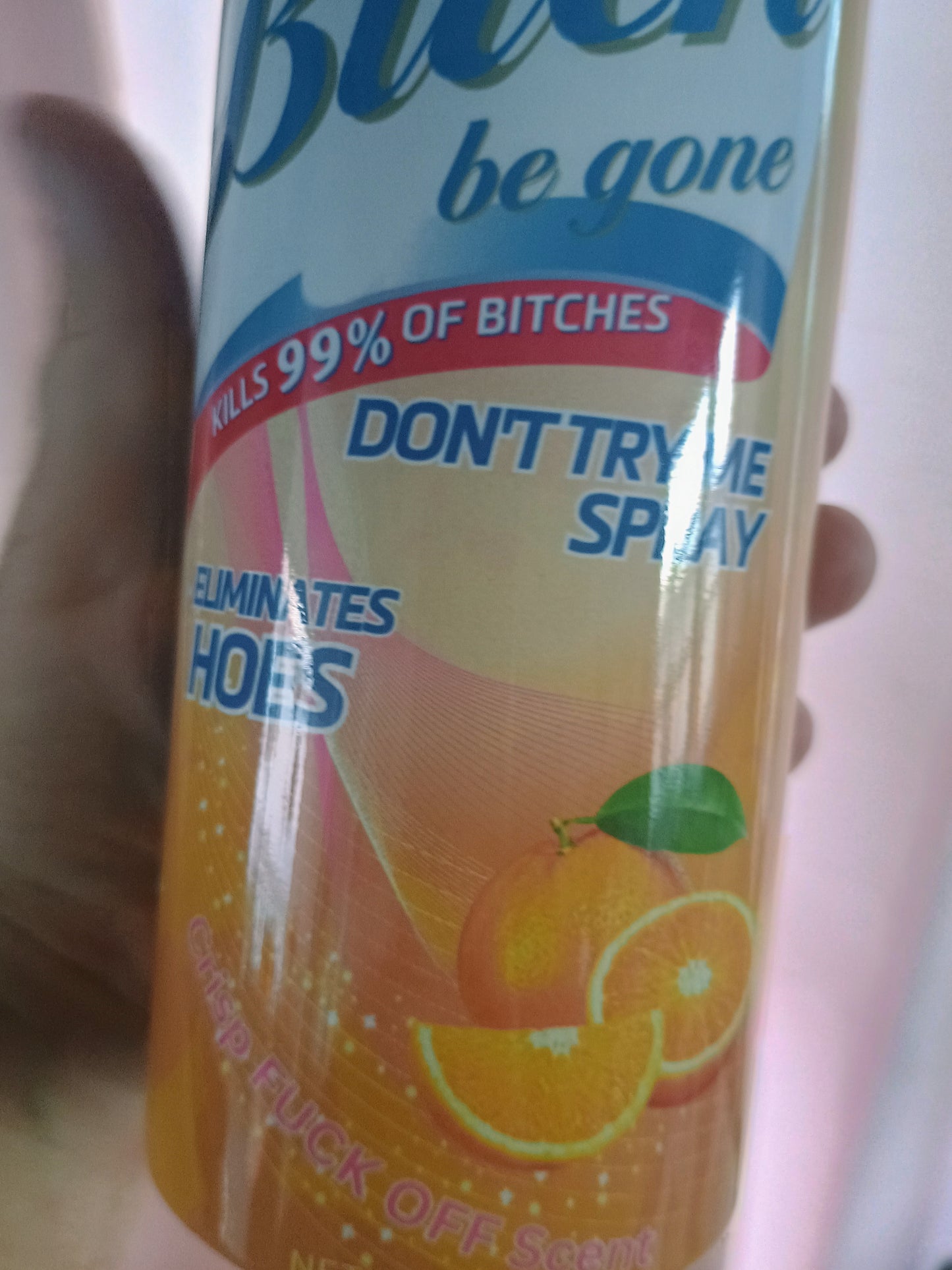 B*tch be Gone Spray Can Ghost Tumbler 20 oz
