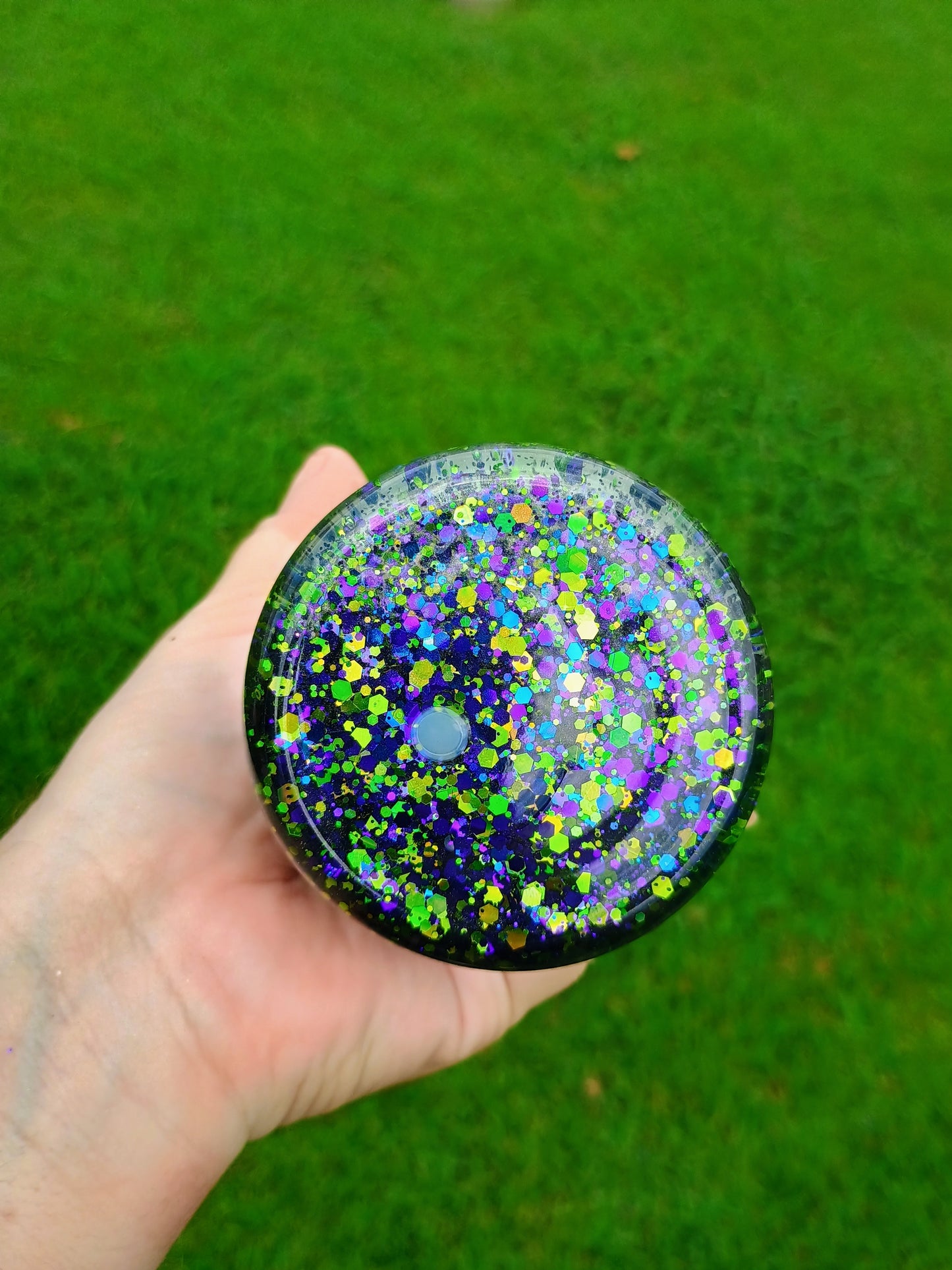 Viper Poison Glitter Tumbler – Spooky & Sparkling